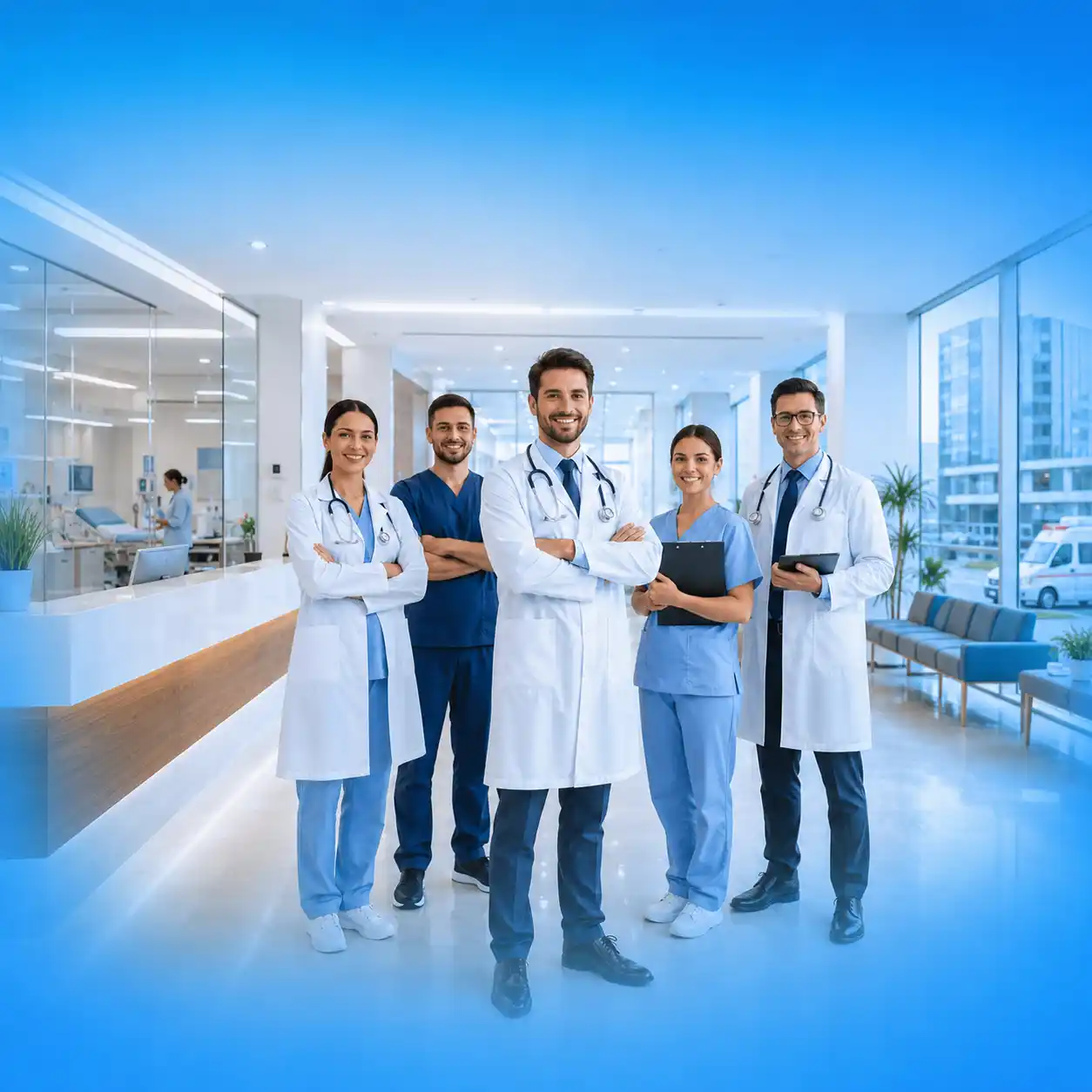 Red médica en todo Chile